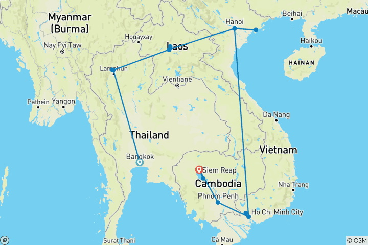 Map of Journeys: Discover Southeast Asia National Geographic
