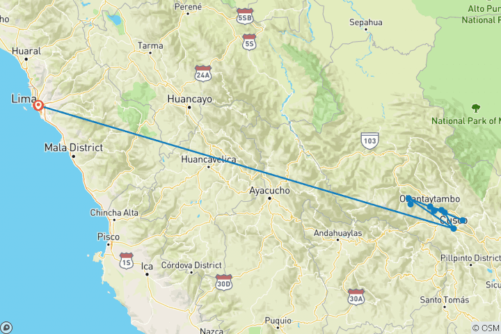 Mapa de Viajes: Descubre Machu Picchu Viajes de National Geographic