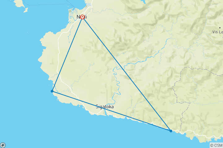 Map of Feejee Beach & Culture