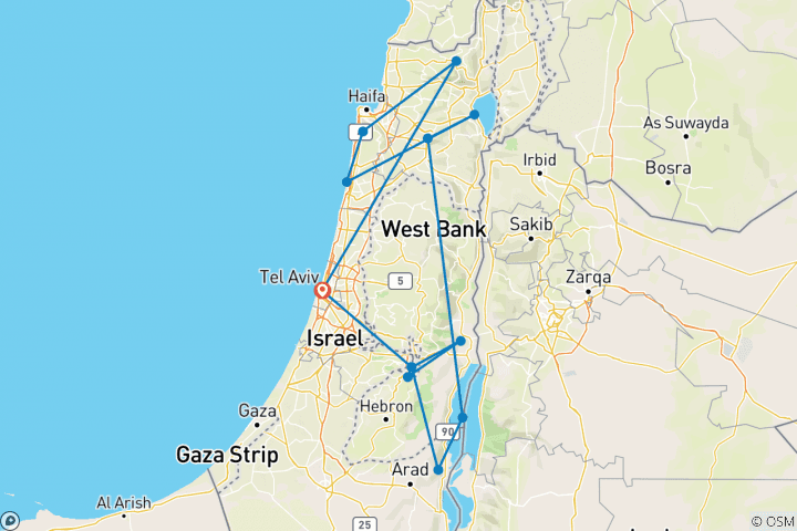 Mapa de Clásicos Cristianos 6 días