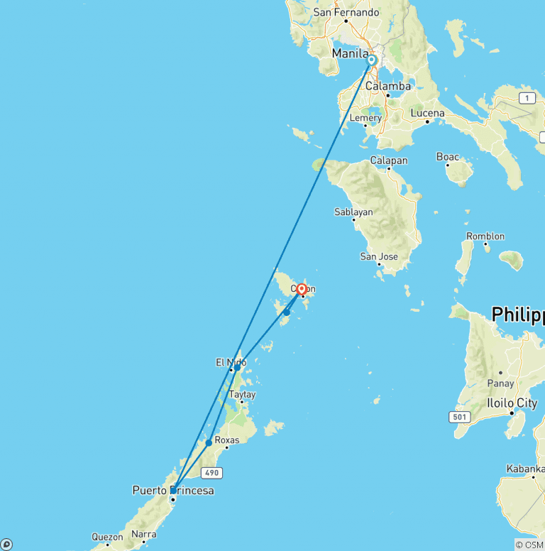 Map of Philippines West