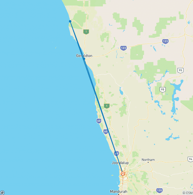 Map of The Wildflower Wanderer
