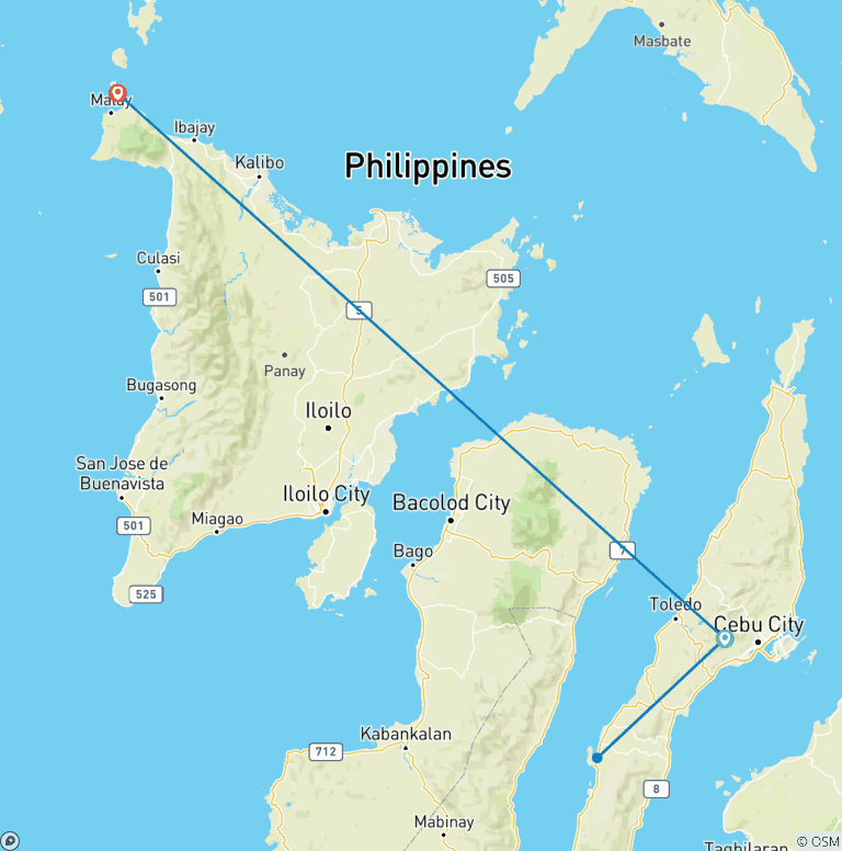 Map of Philippines East