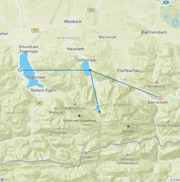 Map of Bavaria For Families