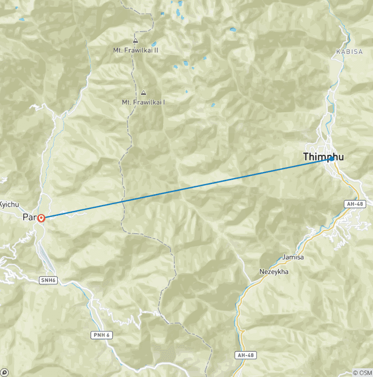 Map of Marvels of Bhutan