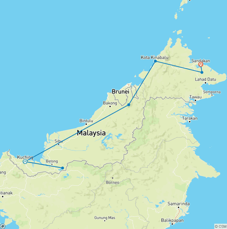 Map of Premium Borneo in Depth