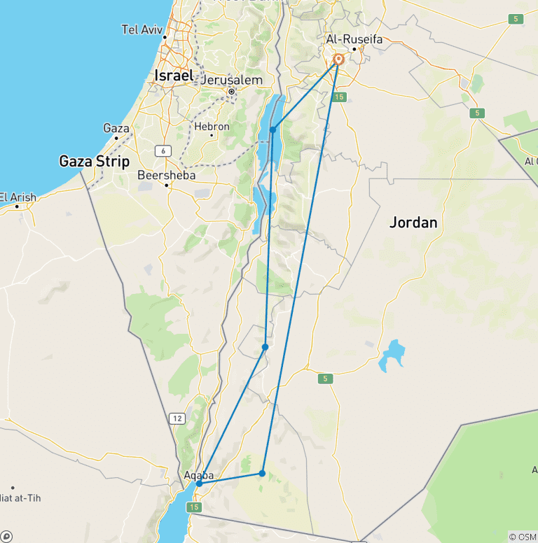 Map of Luxury Ultimate Jordan (Customizable)