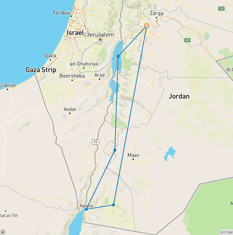 Map of Luxury Ultimate Jordan