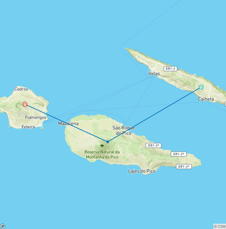 Map of Azores: Between Tracks and Landscapes