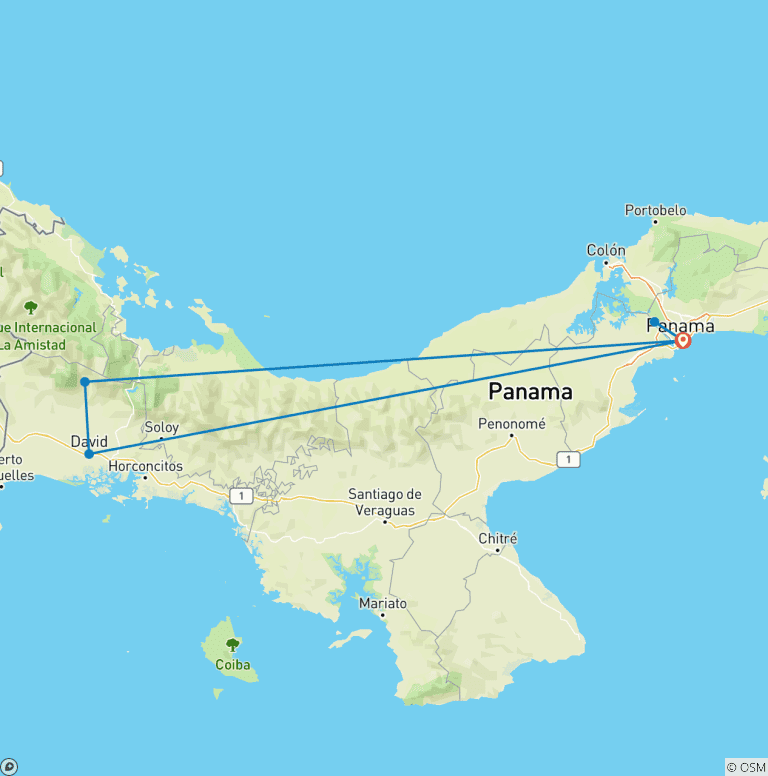 Map of Harpy and Quetzal in Focus