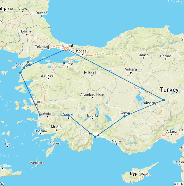 Map of Journeys: Discover Turkey National Geographic