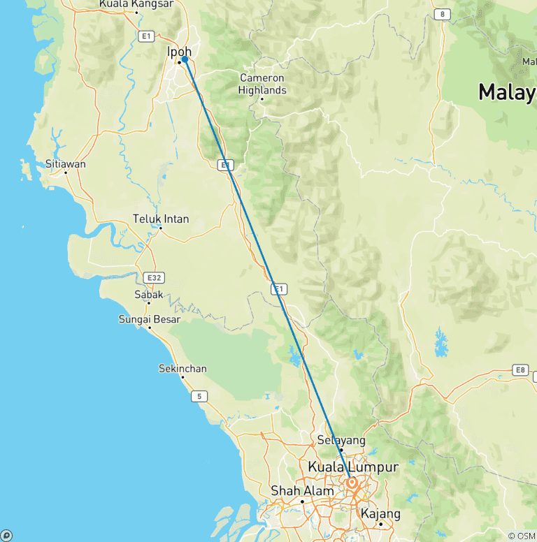 Map of Delights of Ipoh