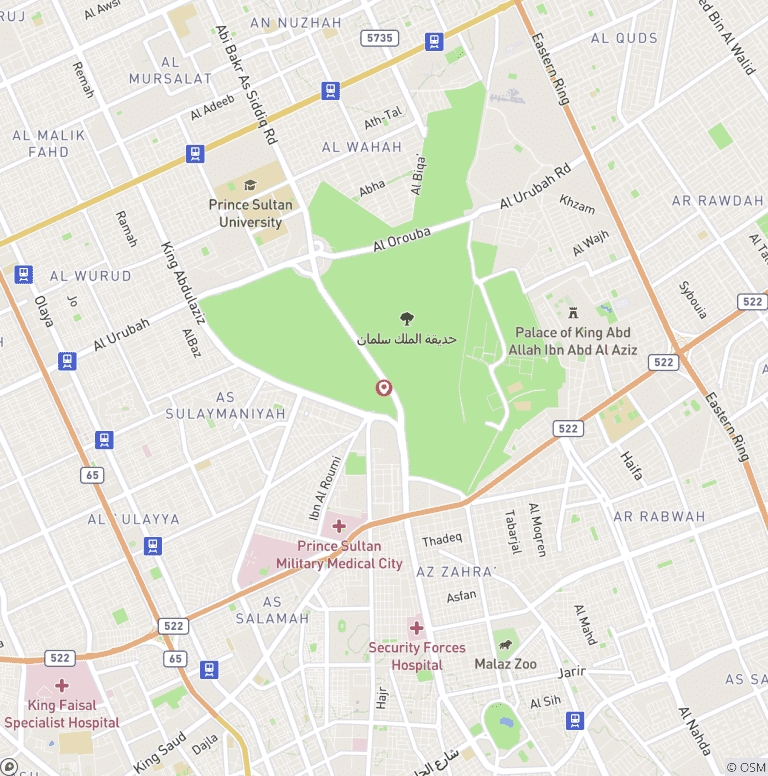 Map of Riad Stopover Compact