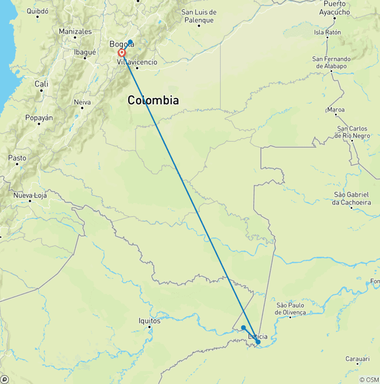 Map of Mystical Amazon: A 7 Day Journey Through the Green Paradise