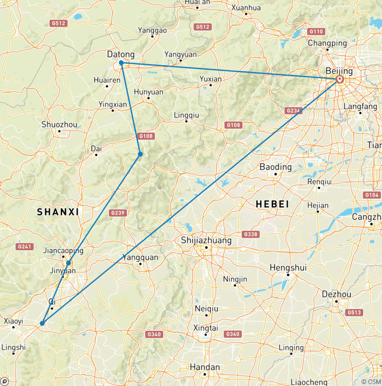 Map of Black Myth: Wukong Highlights in Real Life 13D Private Tour