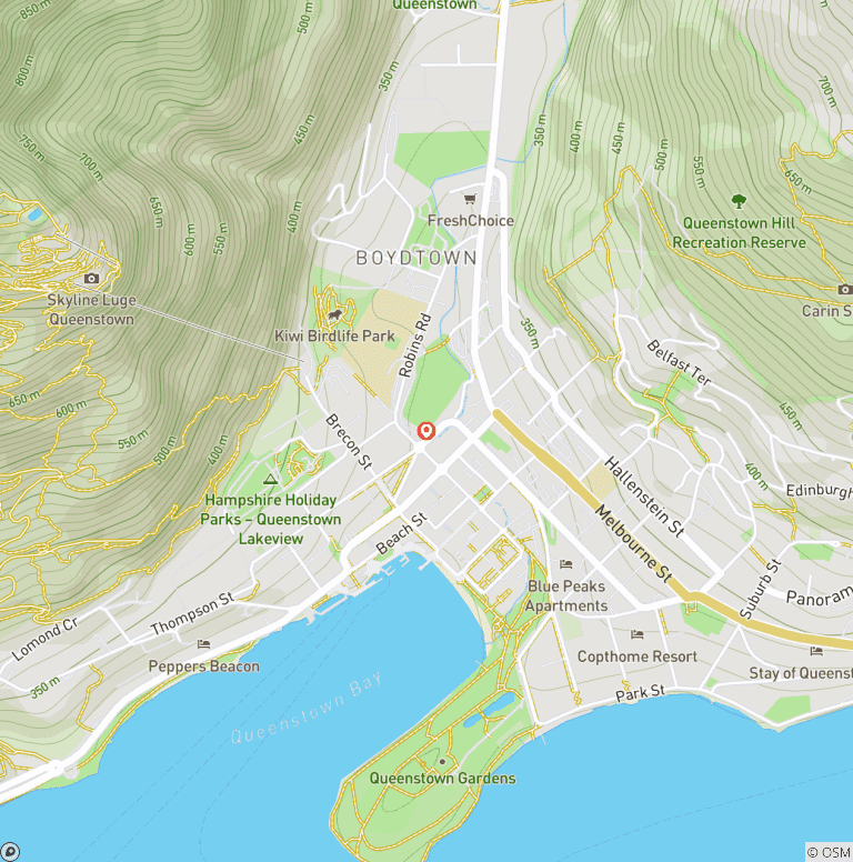 Map of Ski New Zealand (Standard, Ski New Zealand Plus 3 Day Pass)