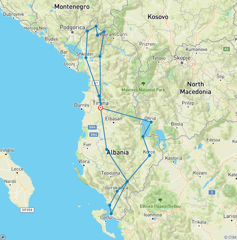 Map of Albania Uncovered: A Journey Through Nature, Culture, and Timeless Beauty
