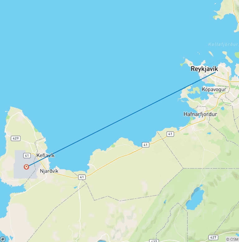 Map of Greenland to Newfoundland: Mountains, Wildlife and Viking History, Operated by Quark