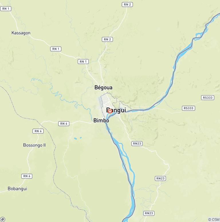 Map of Journey to the Forest Base Camp 6 Days