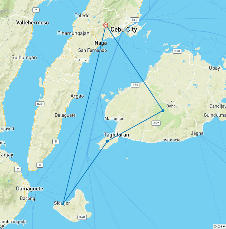 Map of Essential Philippines