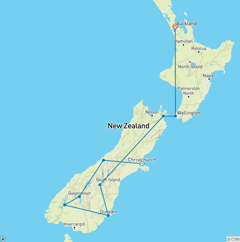 Map of New Zealand Marvel (2027/2028)