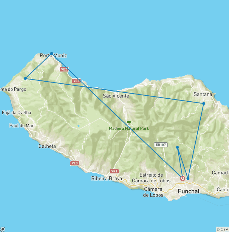 Map of Endless Spring, Timeless Beauty – Madeira Awaits
