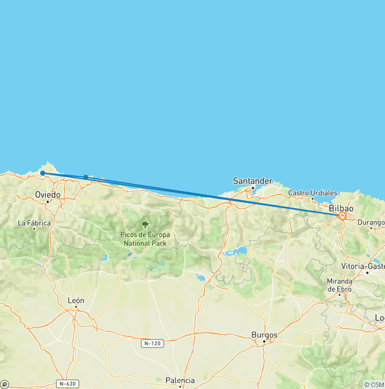 Map of Bilbao: Gateway to the Basque Country