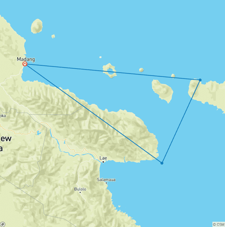 Map of PNG: A Circumnavigation of New Britain