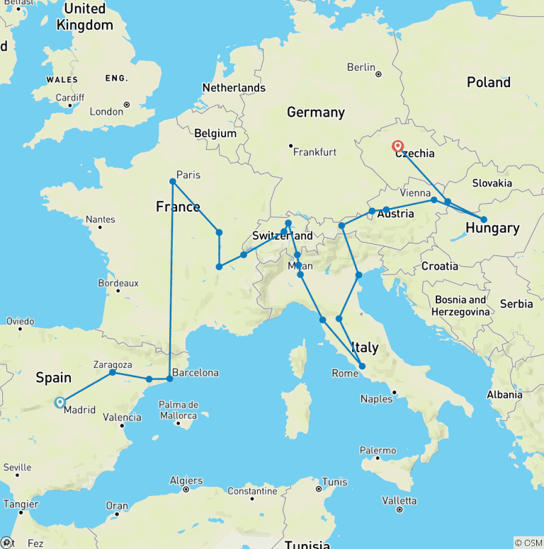 Map of The Big Four GO