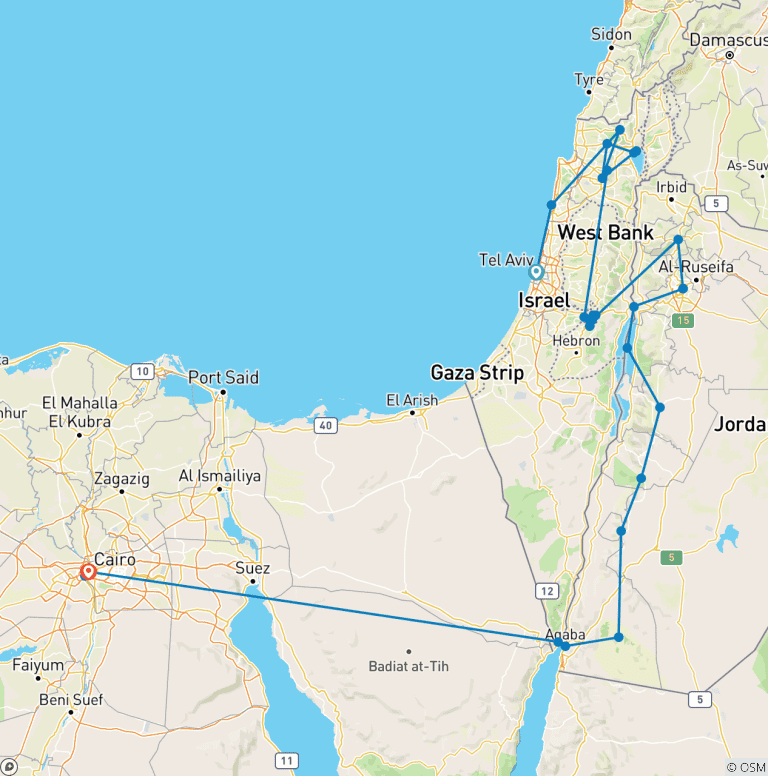 Map of Dream of Middle East