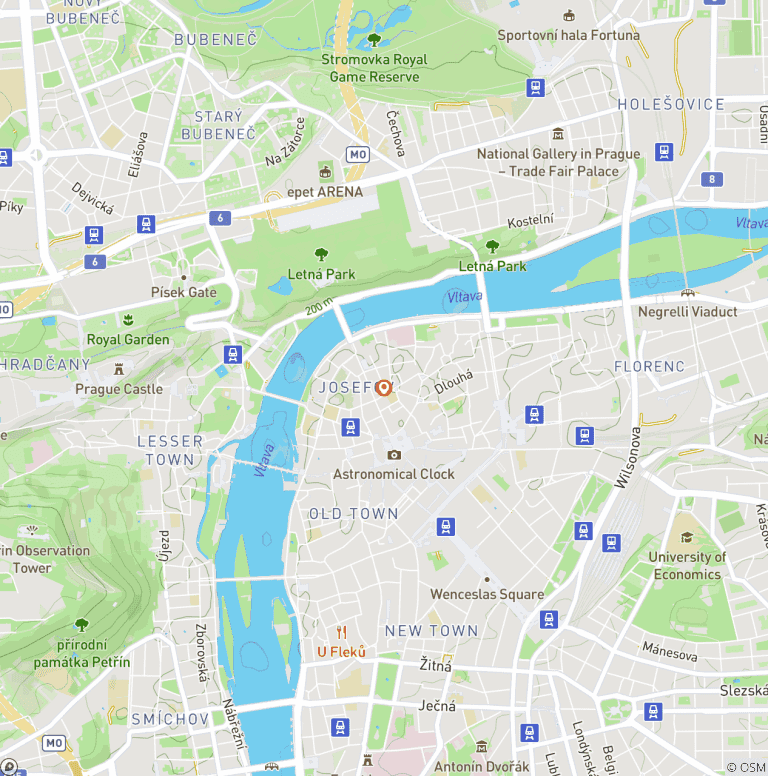 Map of Imperial Prague; where Baroque elegance meets the soul of Bohemia (Port to Port)