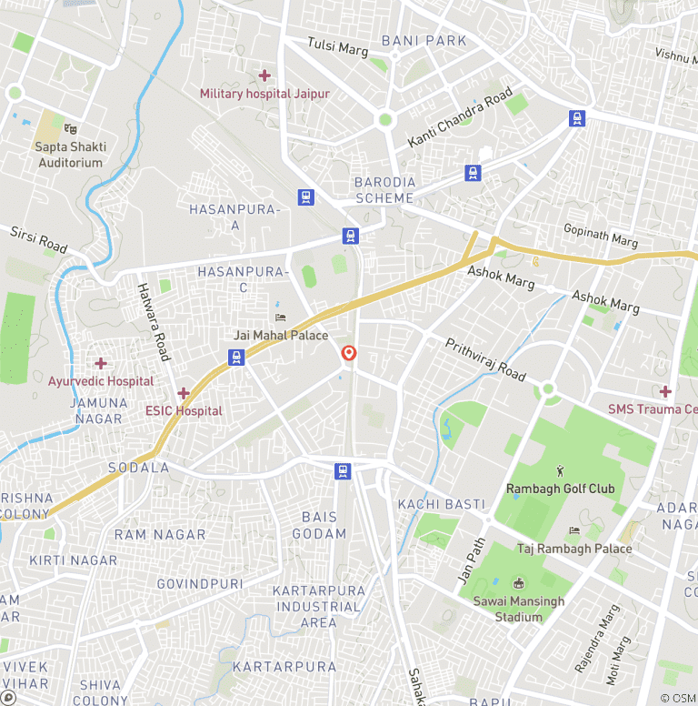 Map of Culinary Internship Program + Cooking & Hindi Lessons in India