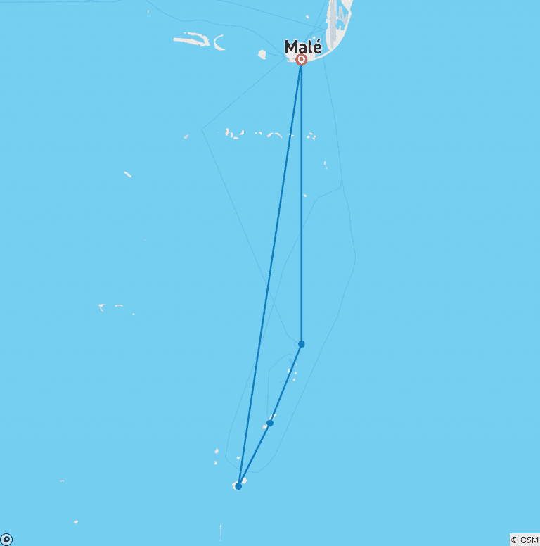 Map of Maldives Uncovered