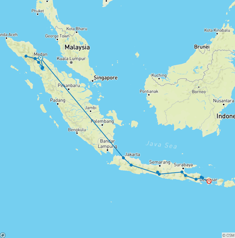 Map of Best of Indonesia