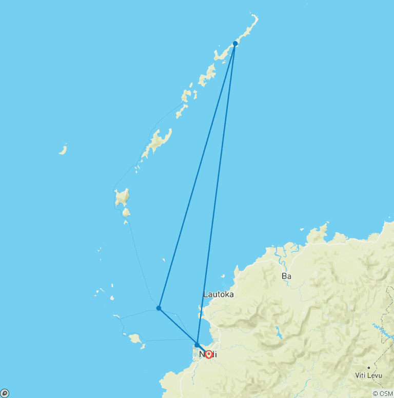 Map of Sea Breeze Island Hopping