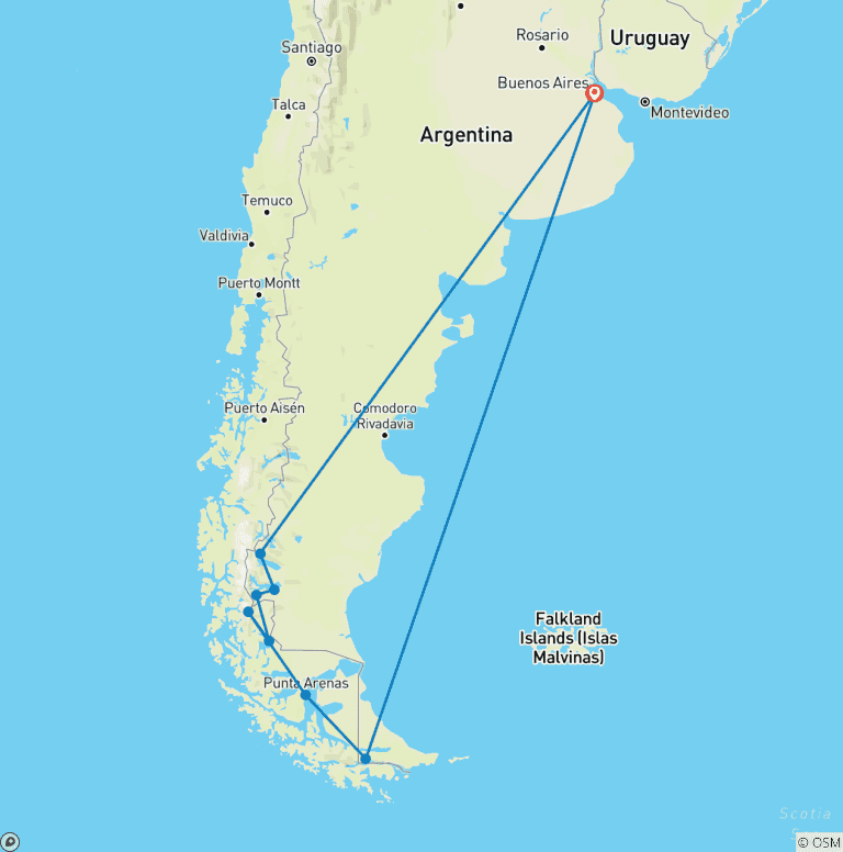 Map of End of the Earth