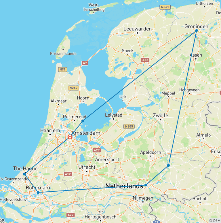 Map of Best of Holland