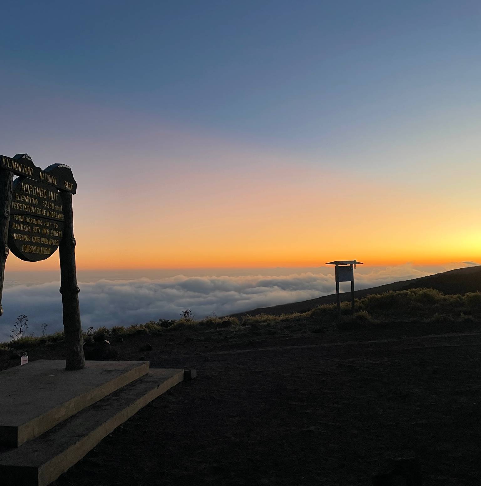 Horombo Hut — Mandara Hut