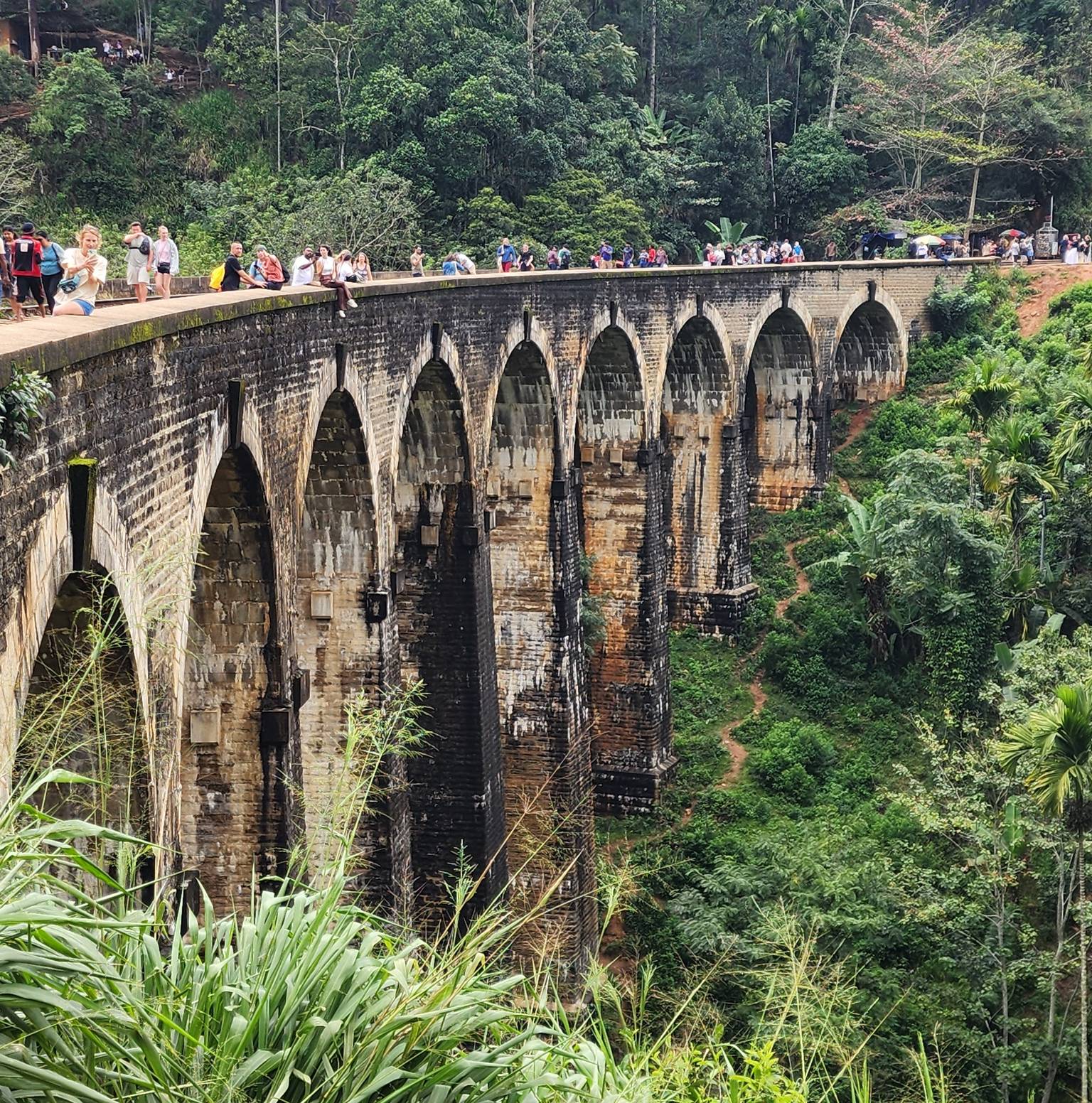SPECTACULAR TRAIN JOURNEY INTO MOUNTAINS — Ella