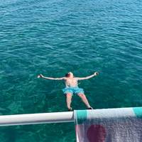 Familie Griechische Küste Caique Kreuzfahrt Reise-Foto #3