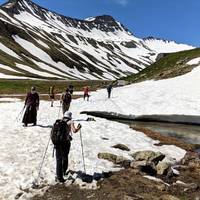 Tour du Mont Blanc Camping Trek traveler photo #2