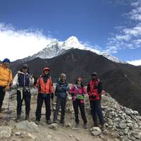 Photo de voyageur Trekking au camp de base de l