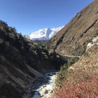 Photo de voyageur Trekking au camp de base de l