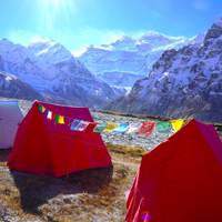 Tengkoma Peak Climbing Kanchenjunga North base camp traveler photo #2