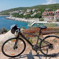 Photo de voyageur A vélo sur la côte dalmate #3