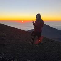Kilimanjaro-beklimming Machame-route 6 dagen: foto van de reiziger #2
