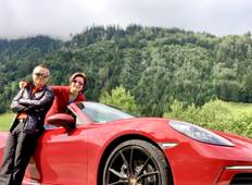Munich 🇩🇪 Austrian Alps 🇦🇹 Dolomites 🇮🇹 in a PORSCHE ⛰️ 🚗 pre-set sat-nav guided Tour