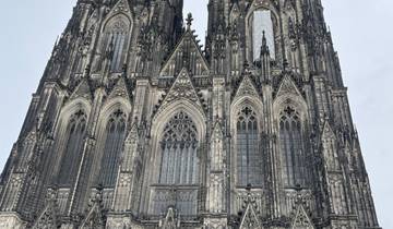 Gothic cathedral with intricate architecture.