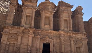 Al-Khazneh temple in Petra.
