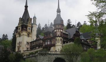 Castle-like structure with intricate architecture.